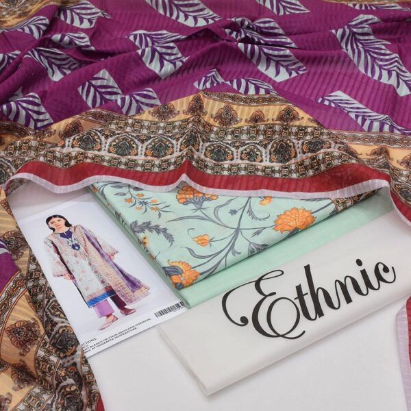 Premium Ethnic Lawn Digital printed 3pc