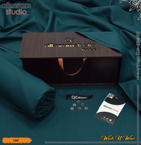 CARNIVALS Wash n Wear Boski  Fabric by Alkaram Studio .