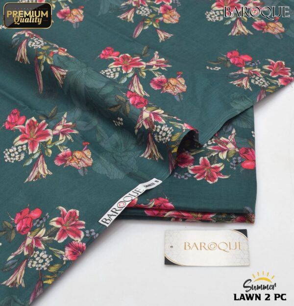 2-Piece Baroque Lawn Suit for Women