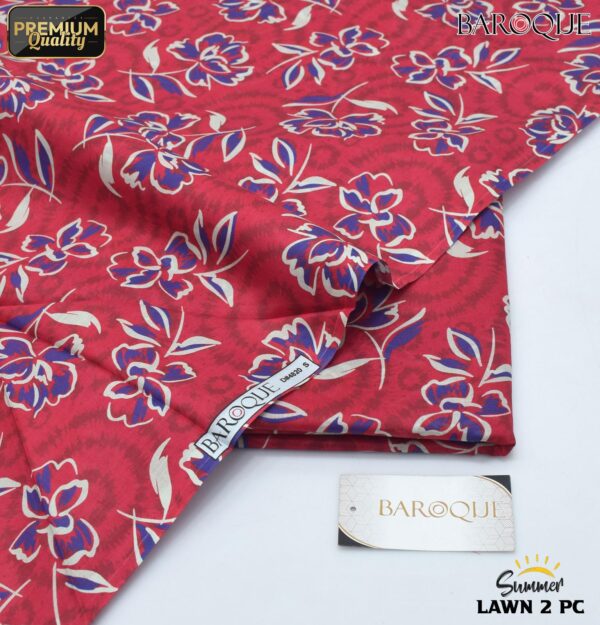 2-Piece Baroque Lawn Suit for Women