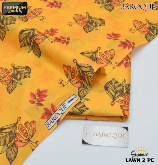 2-Piece Baroque Lawn Suit for Women