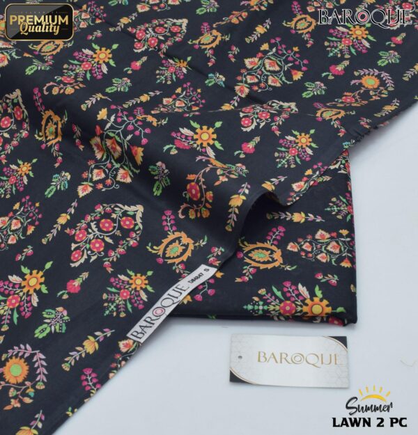 2-Piece Baroque Lawn Suit for Women