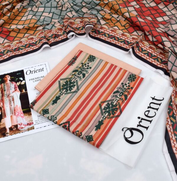 Orient 3-Piece Digital Printed Suit - Timeless Elegance! 👗