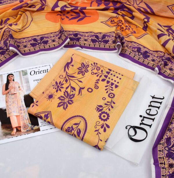 Orient 3-Piece Digital Printed Suit - Timeless Elegance!
