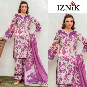 Iznik 3PCS Suit In - KHADDAR 🎄✨