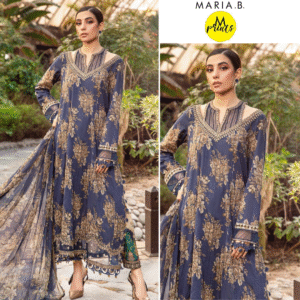 Maria B 3PCS Suit In - KHADDAR 🎄✨