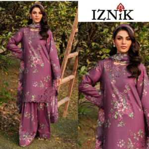 Iznik 3PCS Suit In - KHADDAR 🎄✨
