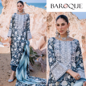 Baroque 3PCS Suit In - KHADDAR 🎄✨