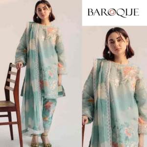 Baroque 3PCS Suit In - KHADDAR 🎄✨